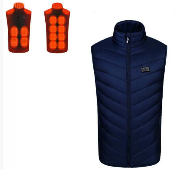 Dual Control USB Massage Heating Suit