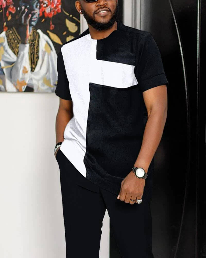 Men's Casual Shirt Walking Suit