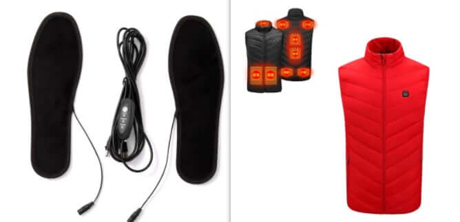 Dual Control USB Massage Heating Suit 