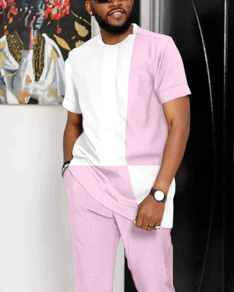 Men's Casual Shirt Walking Suit