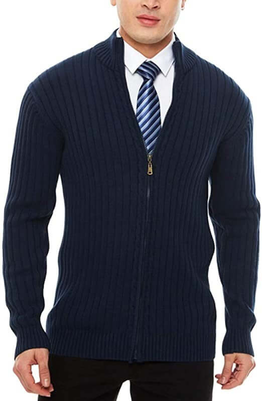 Suit Collar Cardigan Knitted Sweater Coat