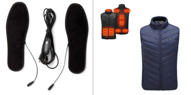 Dual Control USB Massage Heating Suit 
