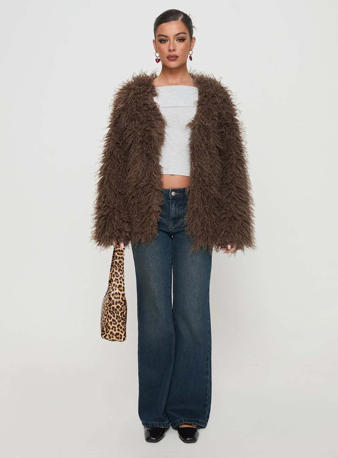 Faux Fur Jacket